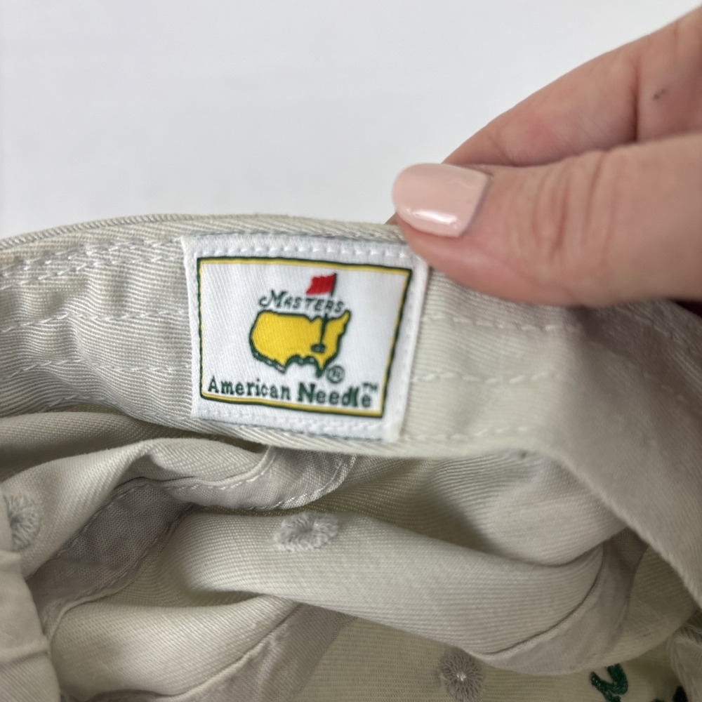 American Needle 2006 Masters Tournament Hat Adult Khaki Augusta National Golf - Picture 3 of 5